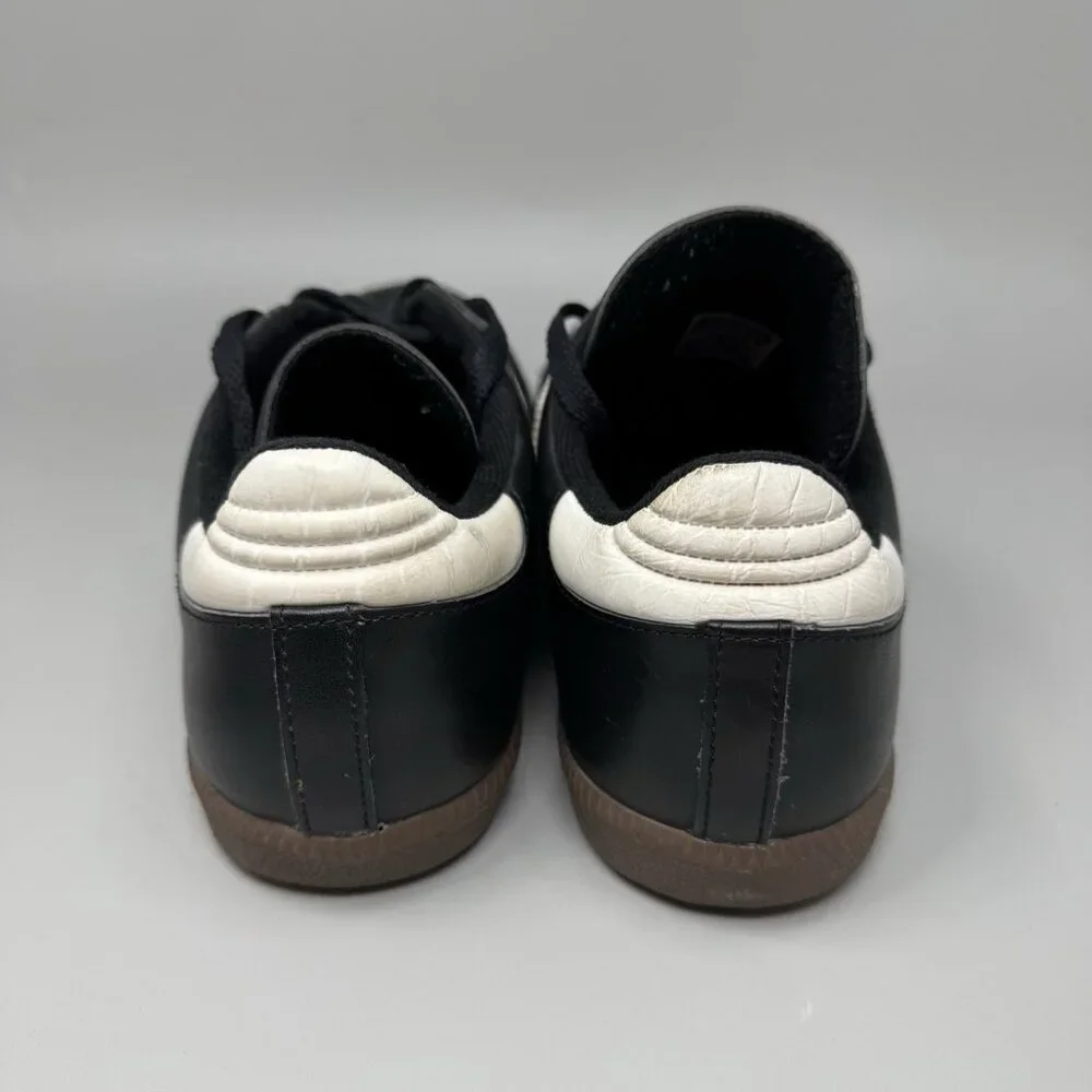 Adidas Samba Soccer Football Sneakers Black Athletic Shoes Mens 9.5